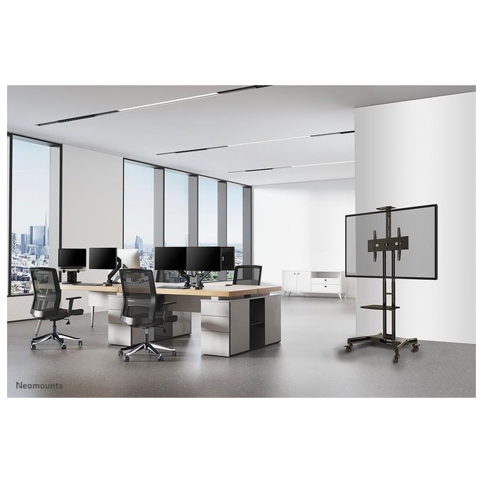 NewStar NeoMounts NM-M1700BLACK Carrello per Tv Lcd Nero Dimensione Schermo 32''-75