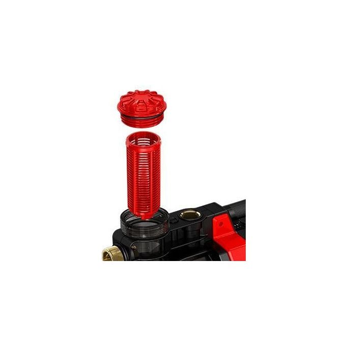 Einhell 4180430 AQUINNA 18-30 F LED Pompa da Giardino a Batteria 28 bar 3000 l-h 18 V colore Nero Rosso