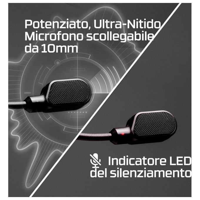 HyperX 727A8AA Cloud III Cuffie da gaming Circumaurali Chiuso 53 mm 10 - 21000 Hz 64 Ω 100 dB 3,5 mm USB-C Nero
