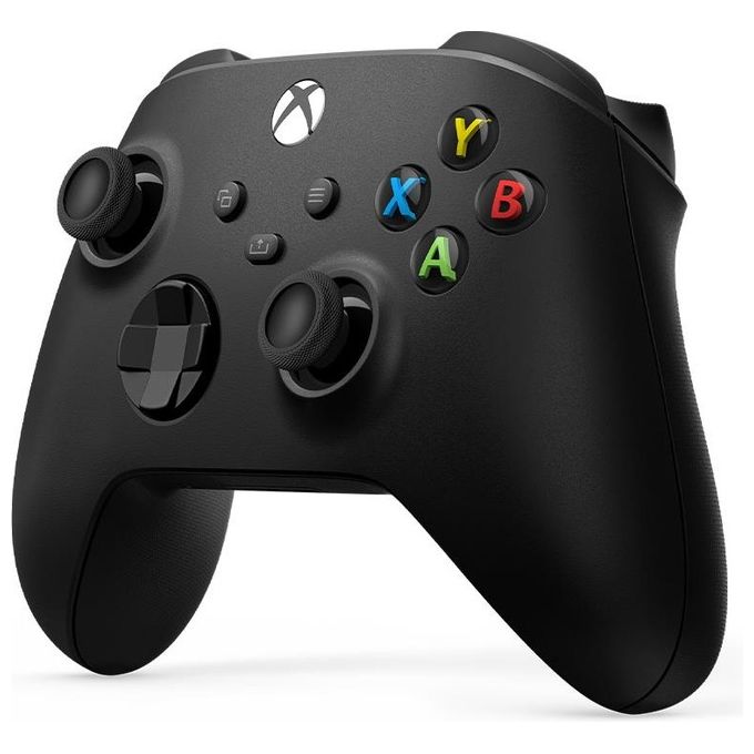 Microsoft QAT-00009 Xbox Wireless Controller Gamepad Analogico Digitale Bluetooth per Xbox Series X S One PC iOS Android colore Nero