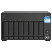 Qnap TS-832PX-4G NAS Tower 8 Bay AL324 Quad Core 1.7 GHz 4 GB DDR4 2x 10GbE SFP+ 2x 2.5GbE colore Nero