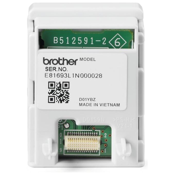 Brother NC9110W Modulo Interfaccia di Rete Wireless WLAN IEEE 802.11b-g-n per HL-L6410DN MFC-L6910DN colore Grigio