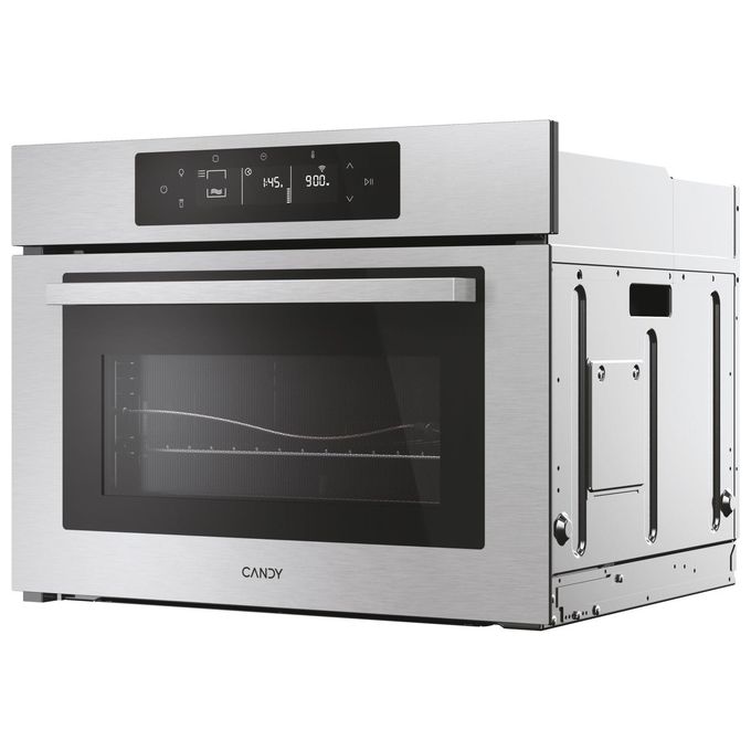 Candy CA4MWP9G6NQB Forno a microonde da incasso combinato con grill 44 L 900 W tecnologia Inverter Air Fry Wi-Fi colore Acciaio inox Nero (59.5x45.5x55.5 cm)