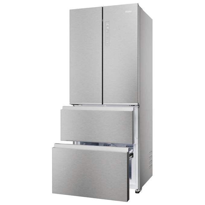 Haier HFR3718ENMM FD 70 Serie 3 Frigorifero 4 Porte 402 L 177 cm Classe E 37 dB No Frost Wi-Fi colore Inox