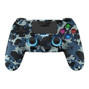 Dragon DSCPS4-BC Mizar Controller Wireless per PS4 PC Mobile Bluetooth Joystick Hall Doppi Motori colore Blu Camouflage