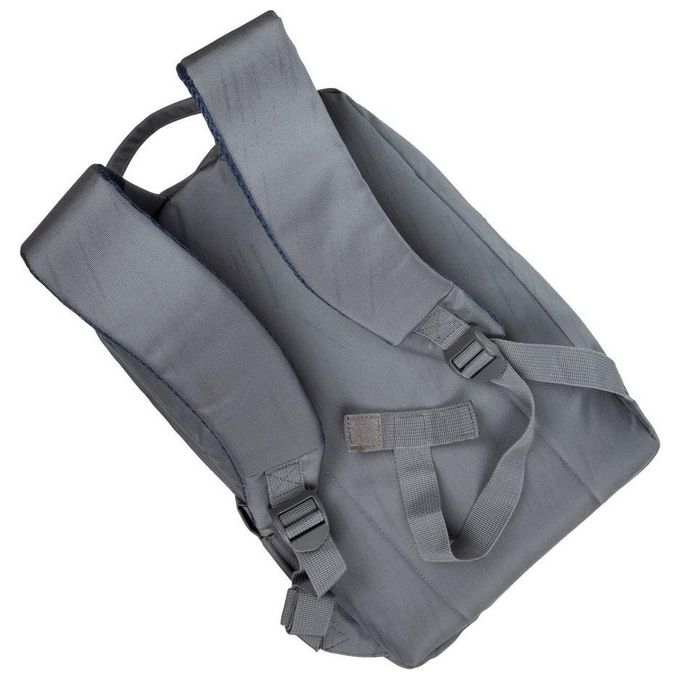 RivaCase 7523 GREY Alpendorf Zaino per laptop 13.3-14 pollici in materiale ecologico RPET colore Grigio