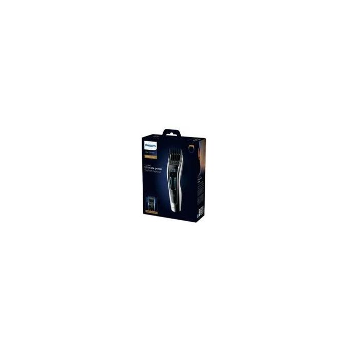 Philips HC9450-15 Hairclipper Series 9000 Regolacapelli Lame in Titanio Display Digitale Autonomia 120 min Grigio