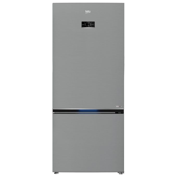 Beko B7RCNE595ZXPW Beyond Frigorifero Combinato 551 L 187 cm Classe D 35 dB Total No Frost AeroFlow MultiZone (187x78x76 cm) colore Inox