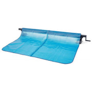 Intex Rullo Per Copertura Solare per Piscine Alluminio e PVC Grigio