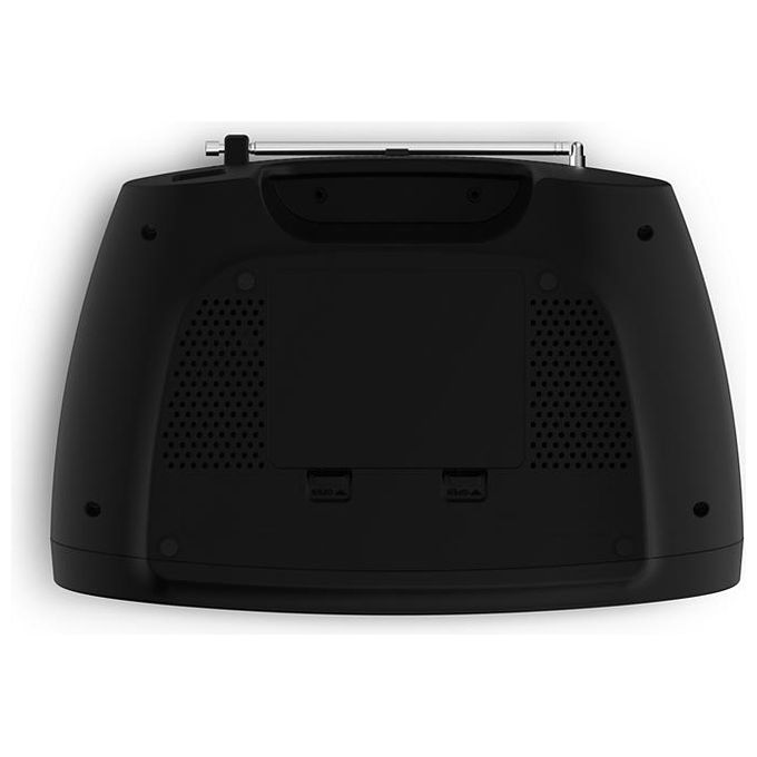 Philips TAZ6000-10 Lettore CD Portatile con Radio DAB+ FM Bluetooth 5.4 USB e Ingresso Audio 3,5 mm colore Nero