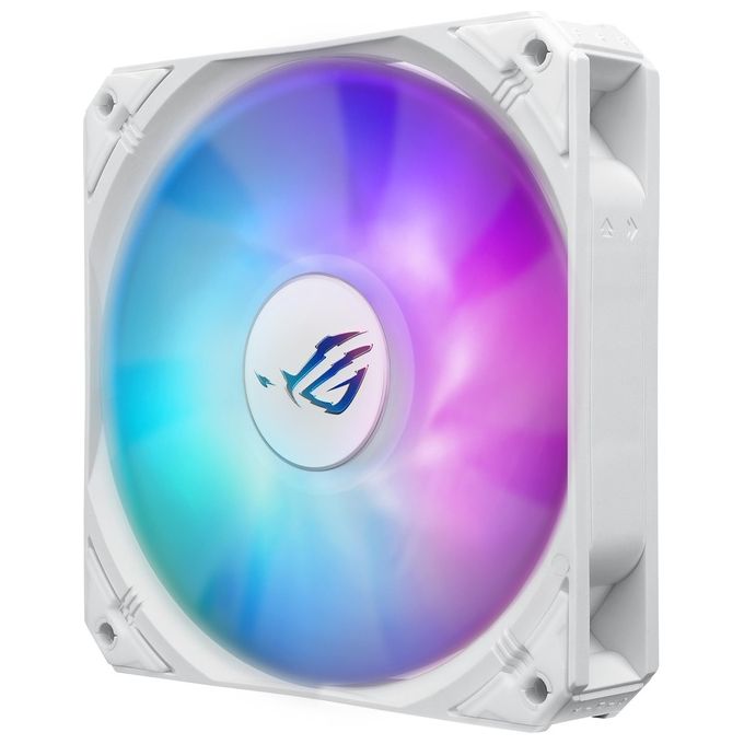 ASUS 90RC00W2-M0UAY0 ROG Strix LC III 360 Raffreddatore Liquido AIO 3 Ventole 120 mm Display LCD Programmabile ARGB Bianco