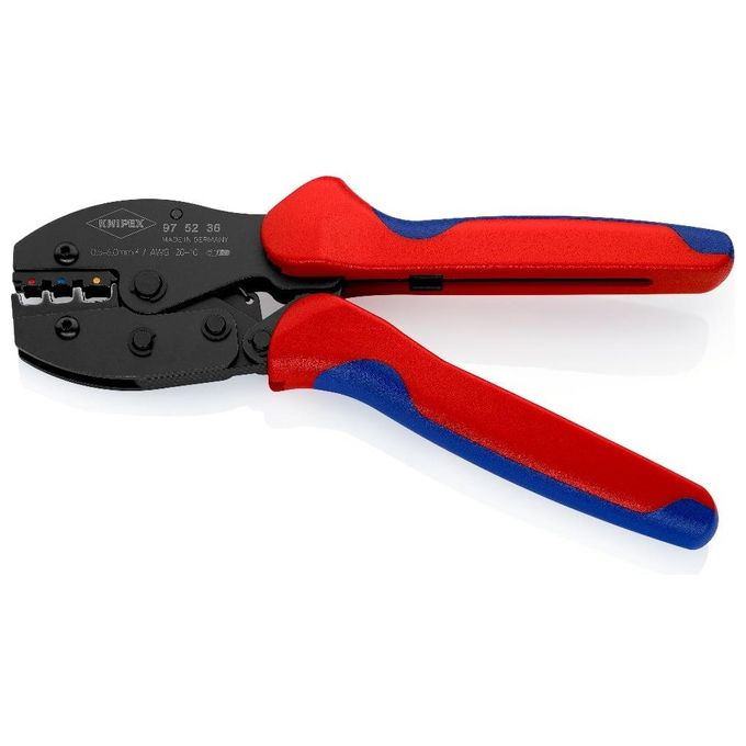 Knipex PreciForce Pinza per Capicorda Brunita con Manici Rivestiti in Materiale Bicomponente 220mm