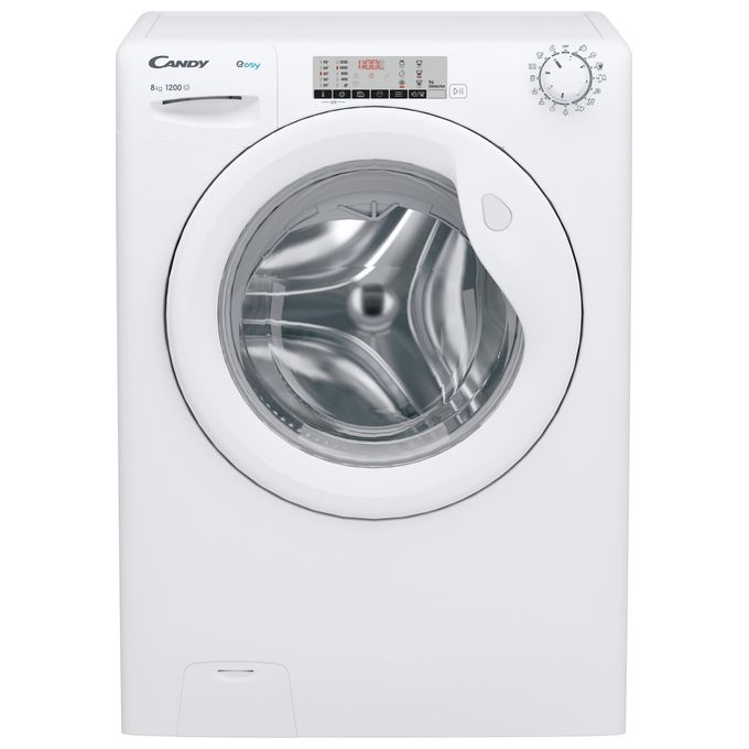 Candy EY284DWM5-1-S Lavatrice 8 Kg Classe energetica A Centrifuga 1200 giri Motore Inverter colore Bianco