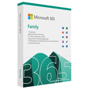 Microsoft 365 Family Abbonamento 1 Anno fino a 6 Utenti 5 Dispositivi PC Mac iOS Android 6 TB Cloud