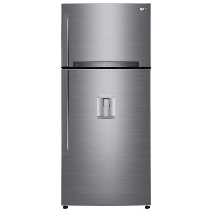 LG GTF744PZPED Frigorifero Doppia Porta 509 L 180 cm Classe E 43 dB No Frost Wi-Fi Dispenser Acqua Cassetto Zero Gradi colore Inox