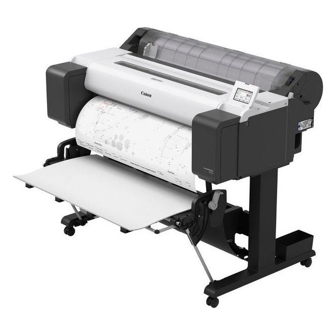 Canon 6246C003AA imagePROGRAF TM-350 Stampante grandi formati Wi-Fi Ethernet USB A0 2400 x 1200 DPI Schermo touch 4,3 pollici colore Nero Bianco