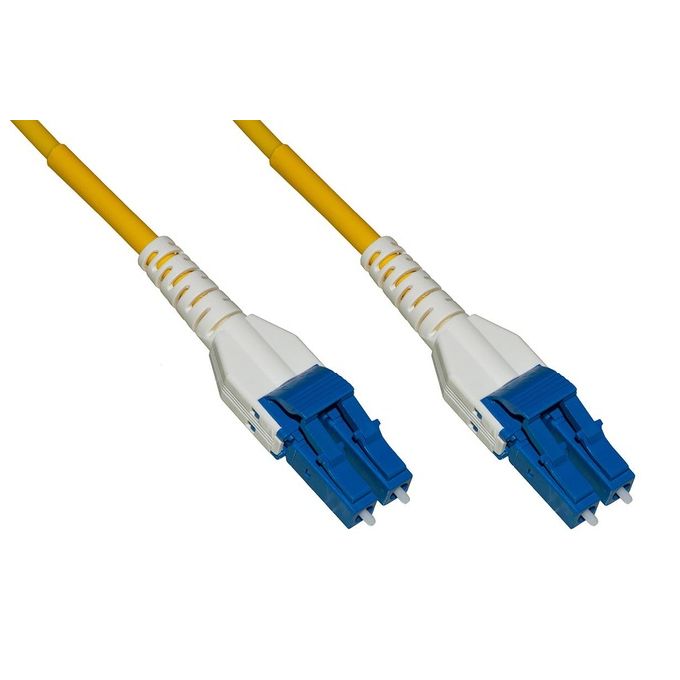 LINK cavo fibra ottica lc a lc singlemode duplex  9-125 mt.3 uniboot