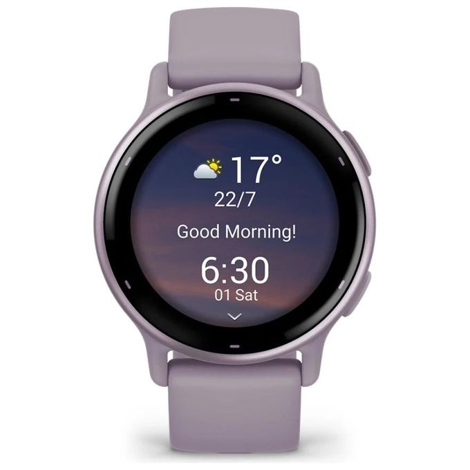 Garmin 010-02862-15 Vivoactive 5 Smartwatch AMOLED 1.2'' GPS 5 ATM Batteria 11 giorni colore Orchid