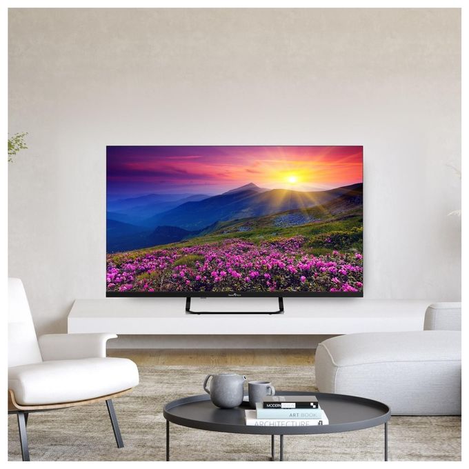 Smart-Tech 32HV02V TV LED 32'' HD Ready VIDAA Smart TV Wi-Fi DVB-T2-C-S2 Hotel Mode 3 HDMI colore Nero