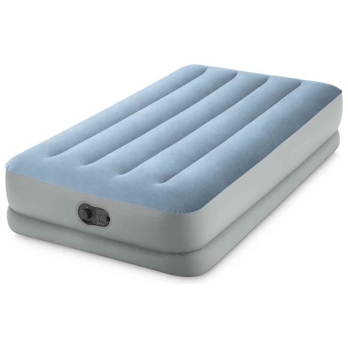 Intex Materasso Dura-Beam Mid-Rise Comfort Singolo  99x191x36 Cm Autogonfiante USB