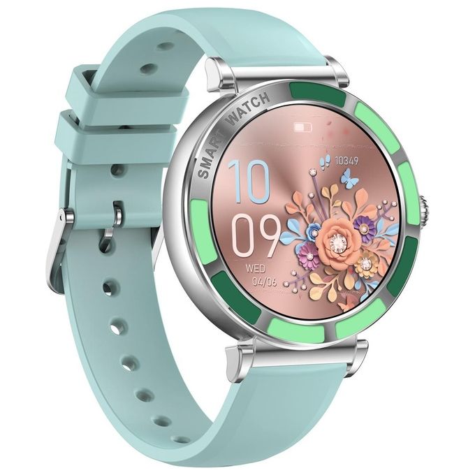 Trevi 0TF24503 T-FIT 245 L Smartwatch Touchscreen IPS 1.27'' Chiamata Wireless Cardiofrequenzimetro Pressione Sanguigna IP67 colore Verde