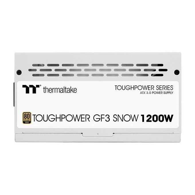 Thermaltake PS-TPD-1200FNFAGE-N Toughpower GF3 Snow Alimentatore per PC 1200 W 80 PLUS Gold Completamente Modulare ATX 3.0 Connettore 12VHPWR colore Bianco
