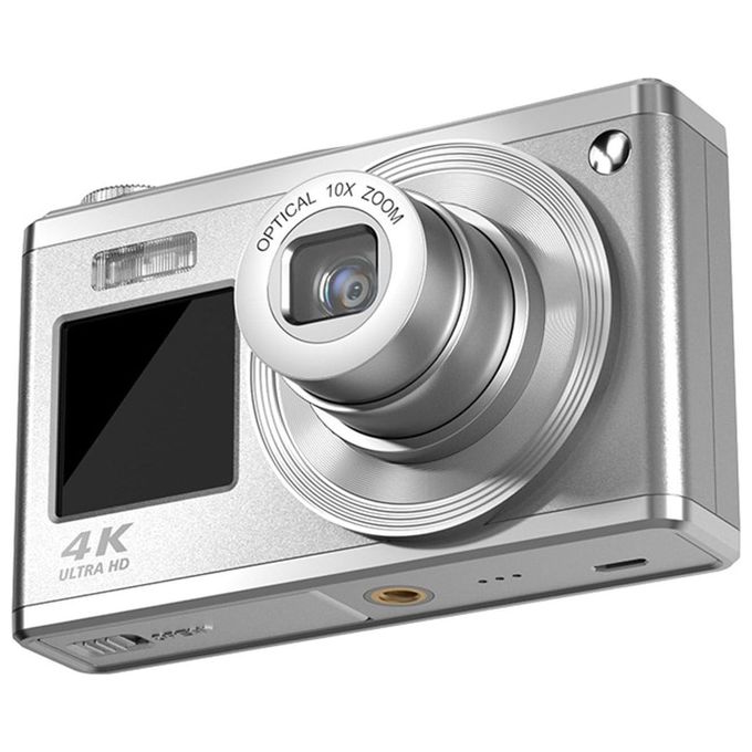 AgfaPhoto DC9200 Realishot Fotocamera Compatta 24 MP CMOS Zoom Ottico 10x Video 4K Schermo 2,8'' colore Argento