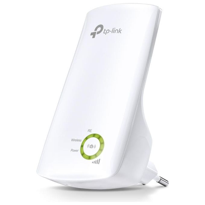 TP-Link TL-WA854RE Pocket Range Extender N 300 Mbps, 2 Antenne Interne Bianco