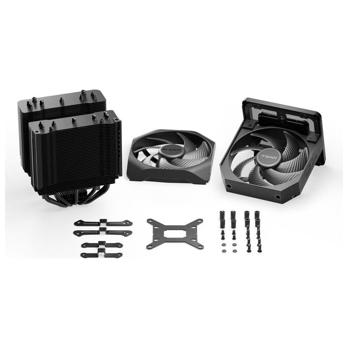 Be quiet! BK037 Dark Rock Elite Dissipatore CPU 2 Ventole PWM 135mm 7 Heatpipe ARGB colore Nero
