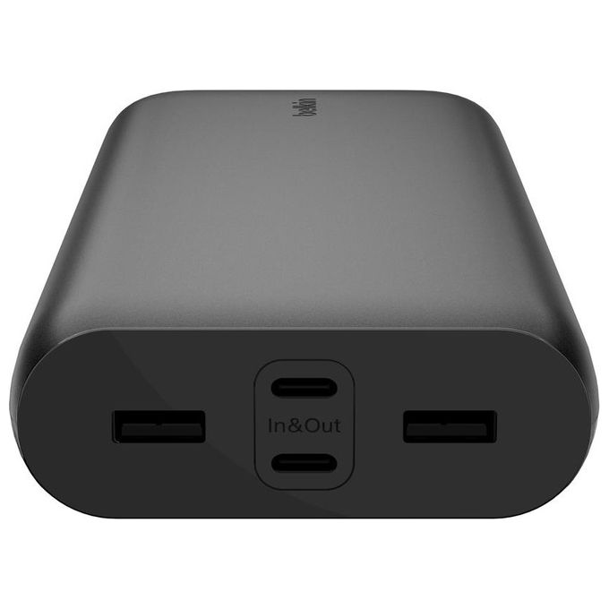 Belkin BPB016 BoostCharge Power bank 26000 mAh 4 porte USB-C USB-A 32 W Nero