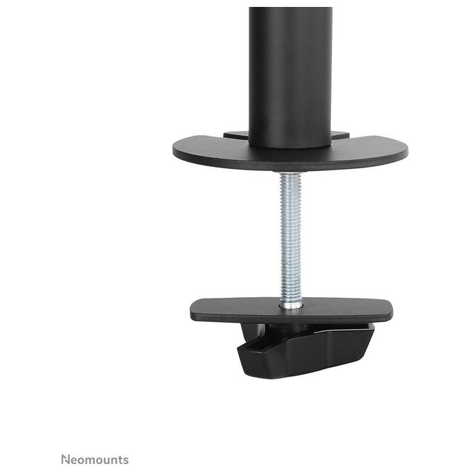 Neomounts FPMA-D550BLACK Braccio per Monitor Regolabile Altezza 0-440 mm Rotazione 360° Inclinazione 0-90° VESA 75x75 100x100 mm Gestione Cavi colore Nero