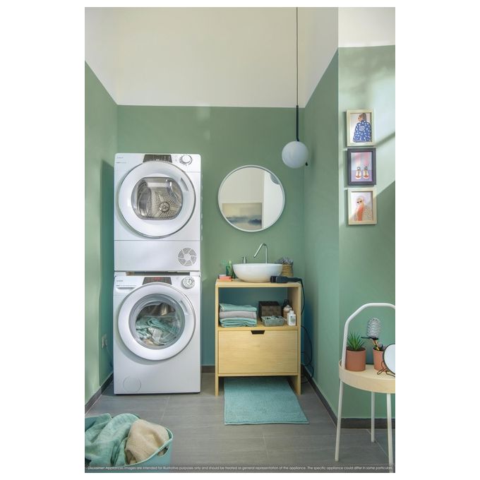Candy RapidÓ RO4 1274DWMT-1-S, Lavatrice Slim 7kg, 1200 Giri, Classe A, Bianca