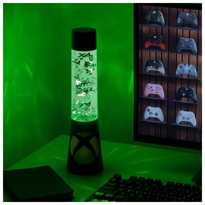 Paladone PP10204XB Xbox Flow Lamp Lampada Decorativa Gaming 33 cm colore Verde