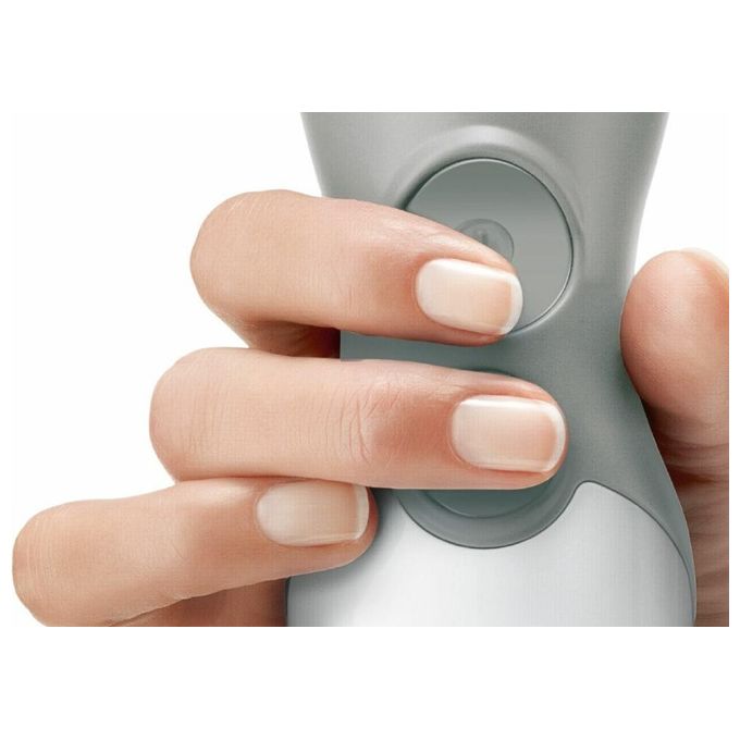 Bosch Minipimer 600w+acc. Gambo Inox Bianco-grigi