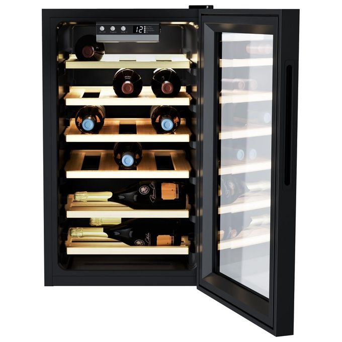 Candy CWCEL 210-N DiVino Cantinetta Vino 21 Bottiglie Classe G 39 dB Libera Installazione colore Nero