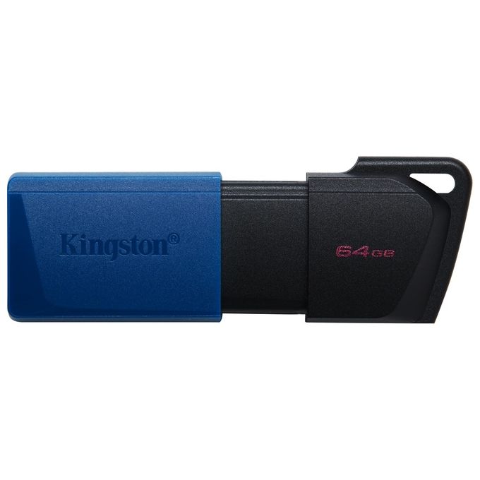 Kingston Flash Drive Usb3.2 64Gb Exodiam Nero-Blu
