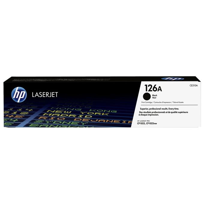 Hp toner nero 126a 1200 pagine per clj cp1025