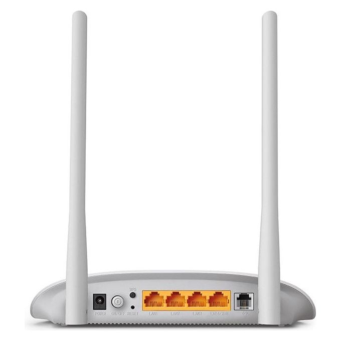 TP-Link TD-W9960 Modem Router ADSL VDSL2 Wi-Fi N300 2.4 GHz 4 Porte LAN Fast Ethernet colore Bianco