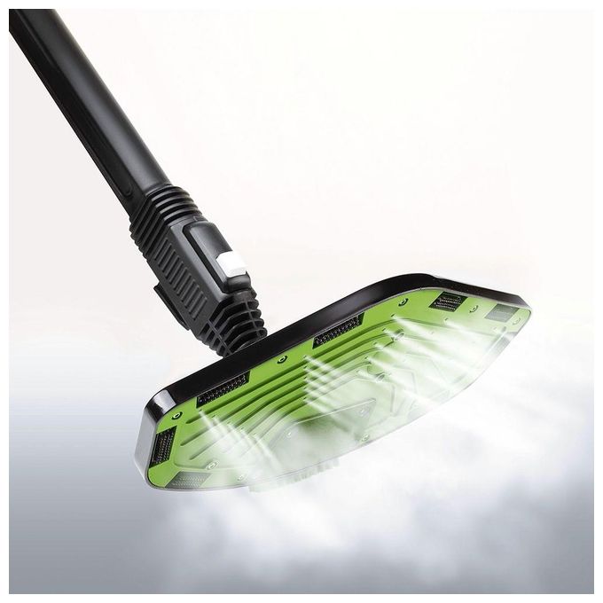 Polti PTEU0317 Vaporetto Smart 110 Eco Pulitore a Vapore Cilindrico 1500W 4 bar Autorefill 110 g-min colore Nero Verde Bianco