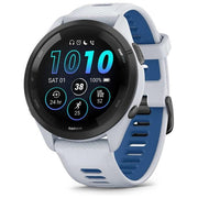 Garmin 010-02810-11 Forerunner 265 Smartwatch GPS Multi-Banda Display AMOLED 1.3'' 46mm 8GB Wi-Fi VO2max HRV colore Bianco Nero