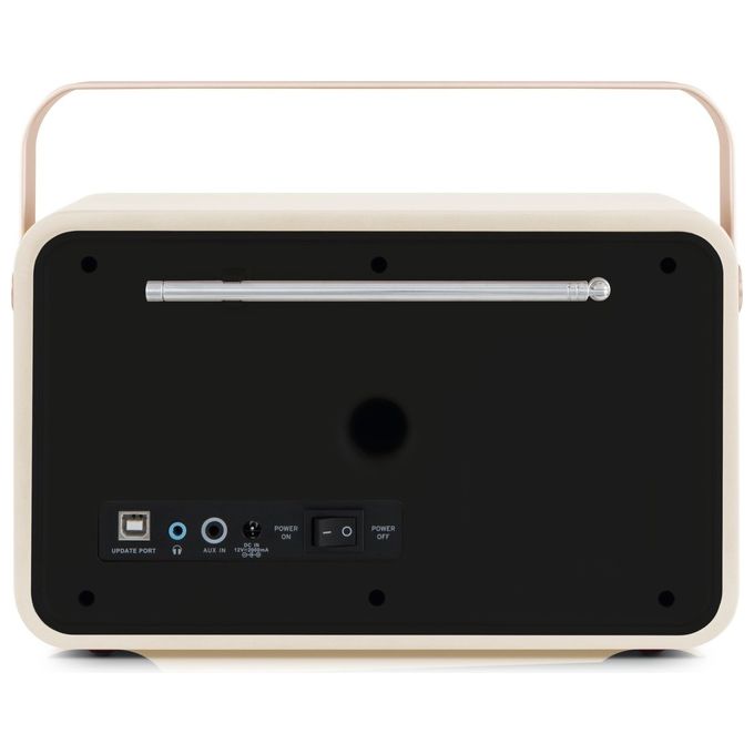 TechniSat 0001-3992 Transita 120 Radio Portatile Digitale DAB+ FM RDS 5 W RMS Display LCD Retroilluminato Blu Batteria 30 Ore colore Beige