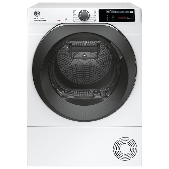 Hoover NDEH10A2TCBEXS-S H-DRY 500 Asciugatrice Pompa di Calore 10 Kg Classe E Wi-Fi Bluetooth 16 Programmi (85x59,6x58,5 cm) colore Bianco