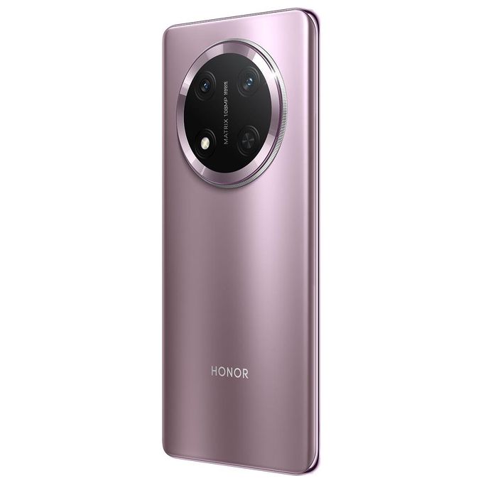 Honor MAGIC7 LITE Smartphone 5G 8GB 512GB Display 6.78'' AMOLED 120Hz Snapdragon 6 Gen 1 Batteria 6600 mAh colore Viola