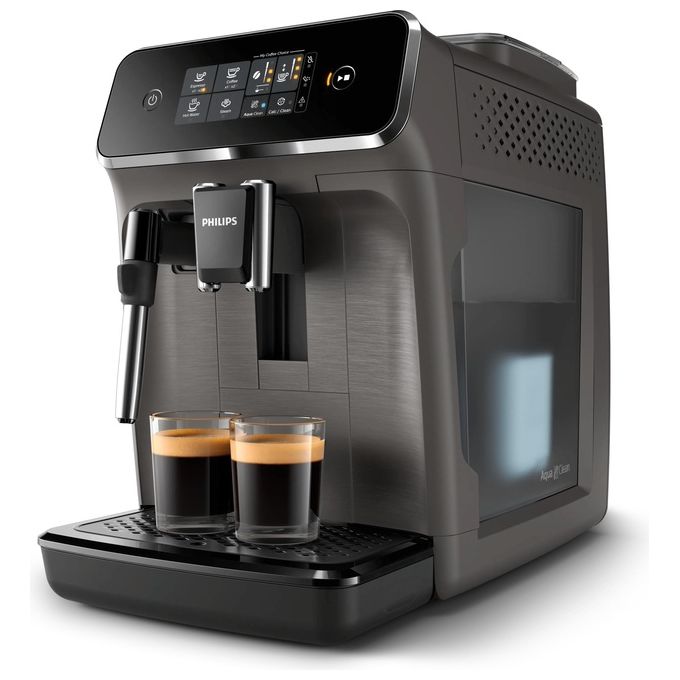 Philips EP2224-10 Series 2200 Macchina da caffe' Automatica 1,8 L 15 bar 1500 W Macinatore Ceramica Pannarello Display Touch colore Nero