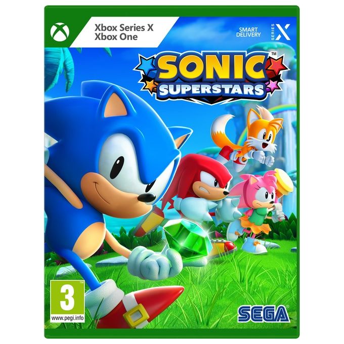 SEGA SONIC SUPERSTARS Videogioco per Xbox One Xbox Series X Lingua Italiano colore Nero