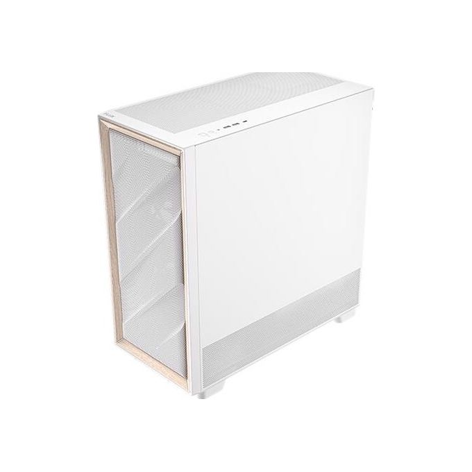 Antec FLUX WHITE Case PC Mid Tower con Vetro Temperato e Pannello Frontale in Legno di Betulla Supporto Radiatore 420 mm 5 Ventole PWM Incluse colore Bianco