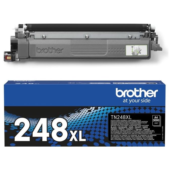 Brother TN-248XLBK Cartuccia Toner Originale Alta Resa XL 3000 pagine colore Nero