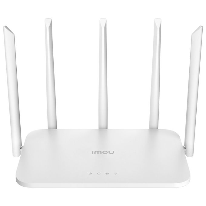 Imou HX21 Router Wi-Fi 6 AX3000 Dual Band 2.4 GHz 5 GHz Gigabit Ethernet Mesh 256 MB RAM colore Bianco