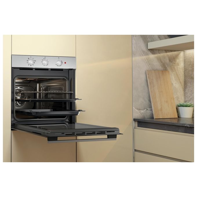 Whirlpool OMK38HU0X Elements Forno da incasso Elettrico 71 L Classe A 9 Funzioni SmartClean Cook3 (60x60x56 cm) colore Nero Inox
