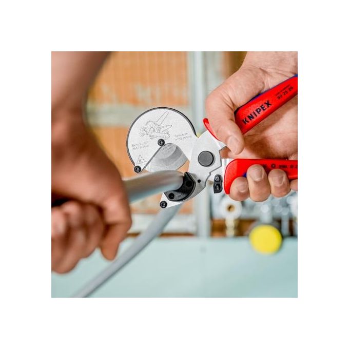 Knipex Tagliatubi per Tubi in Materiale Composito e Plastica